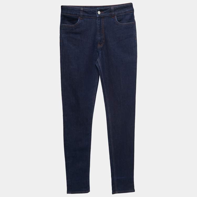 Pre Owned Prada Blue Denim Slim Fit Jeans S Waist 30"