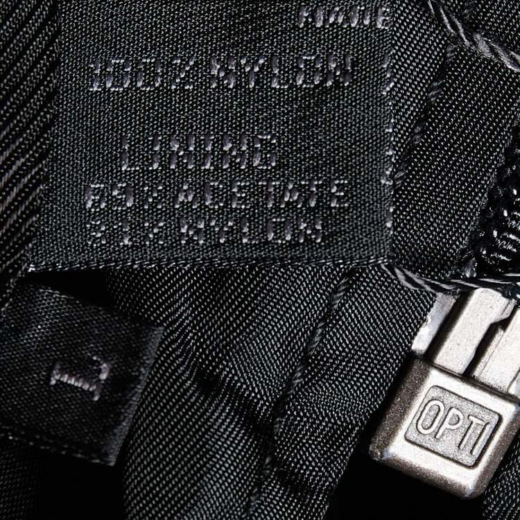 Pre Owned Prada Vintage Black Synthetic Rib Collar Sleeveless Vest L