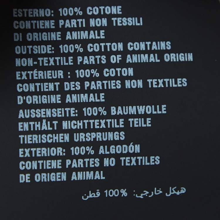 Pre Owned Prada Double Match Multicolor Printed Cotton Short Sleeve Shirt L 