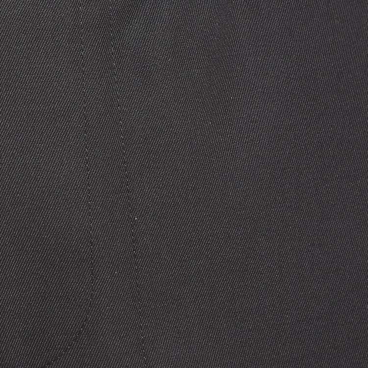 مملوكة مسبقًا Prada Black Virgin Wool Drawstring Jogger Pants M