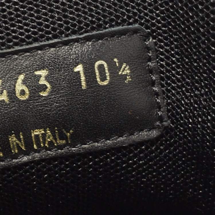 Pre Owned Prada Black/Navy Blue  Leather and Nylon Low Top Sneakers Size 44.5