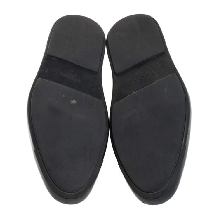 Pre Owned Prada Brown Suede Slip On Ankle Boots Size 43