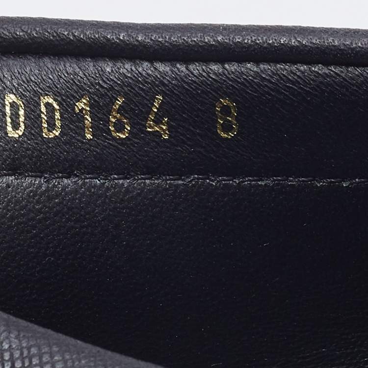Pre Owned Prada Black Leather Logo Slip On Loafers Size 42