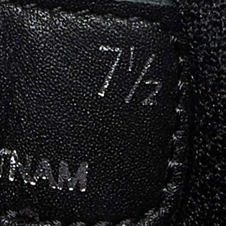 Pre Owned Prada Sport Black Nylon Low-Top Sneakers Size 41.5