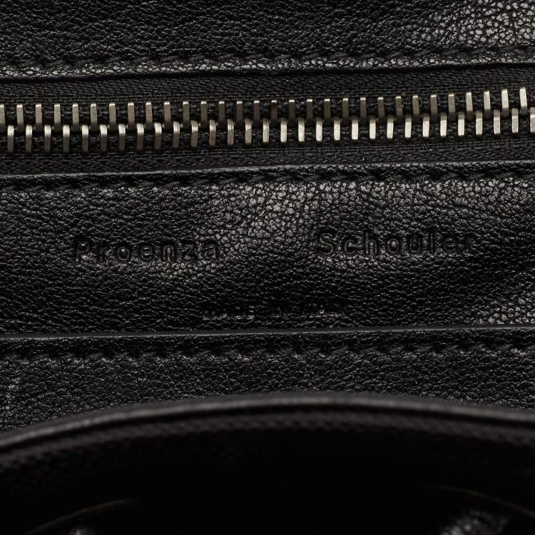 Pre Owned Proenza Schouler Black Leather and Nylon PS1 Backpack