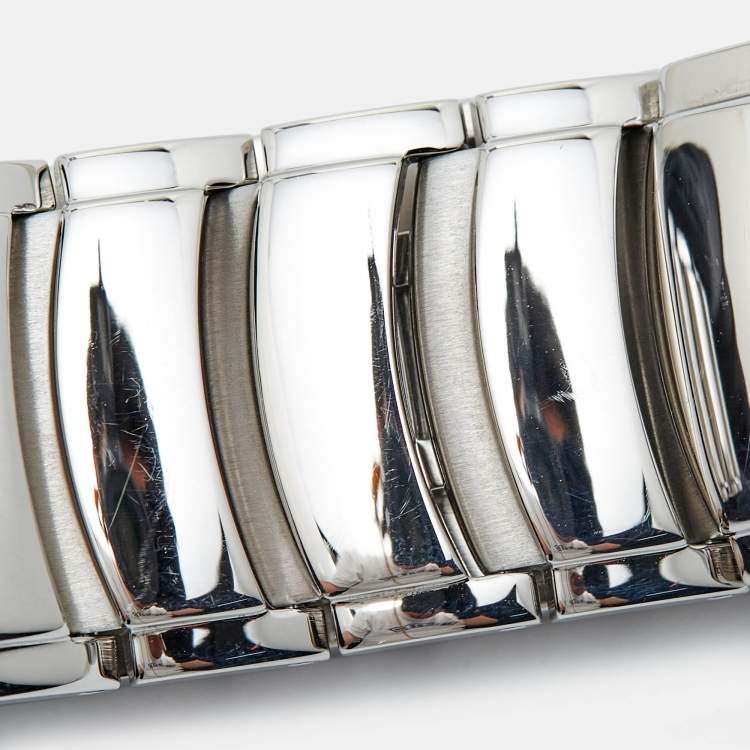 Pre Owned Rado Silver Stainless Diastar 115.0625.3.011 Men's Wristwatch 35 mm