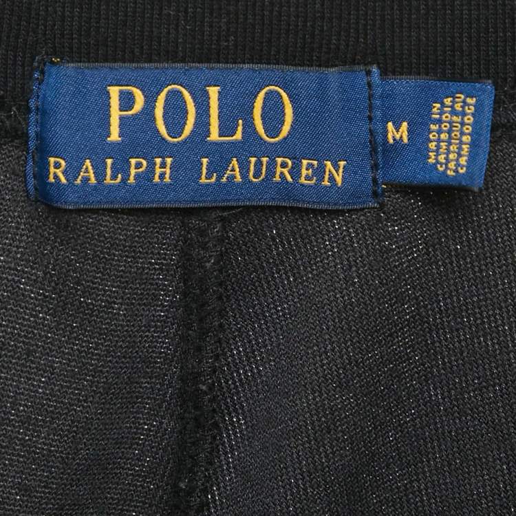 Pre Owned Ralph Lauren Collection Black Velvet Jogger Pants M