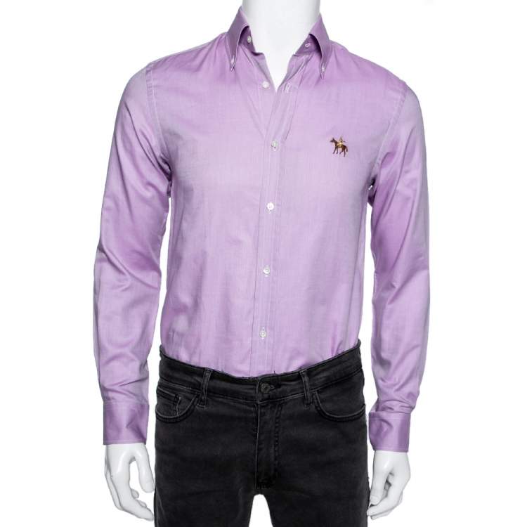 ralph lauren lavender shirt