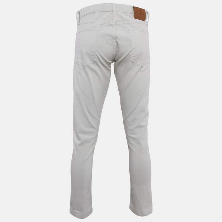 Pre Owned Ralph Lauren Light Blue Denim Slim Fit Jeans M Waist 32"