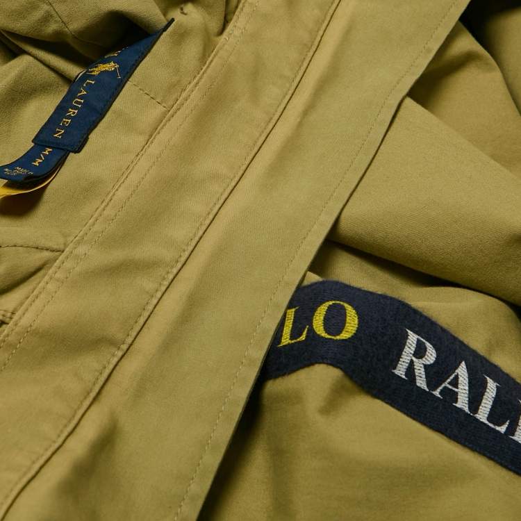 Pre Owned Ralph Lauren Green Cotton Classic Fit Shirt M