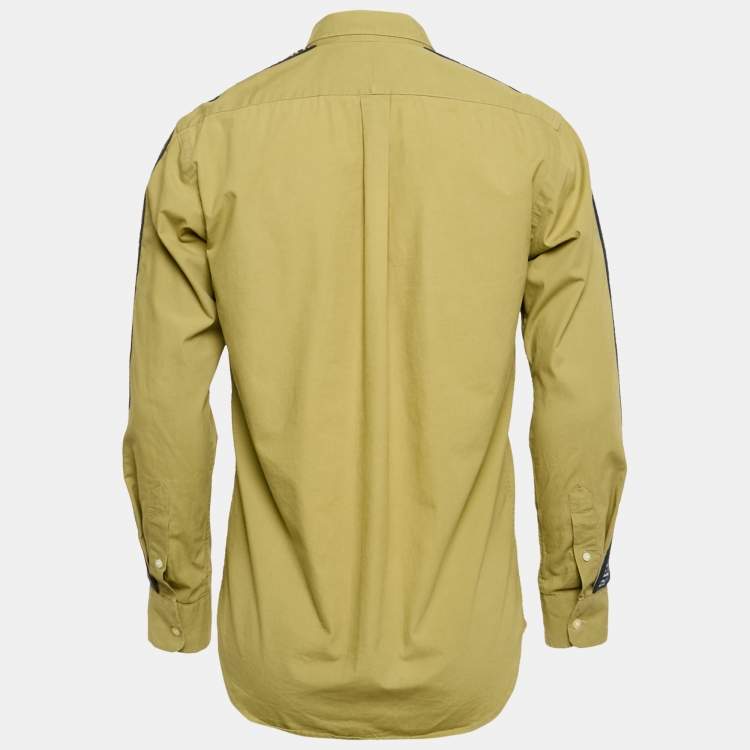 Pre Owned Ralph Lauren Green Cotton Classic Fit Shirt M