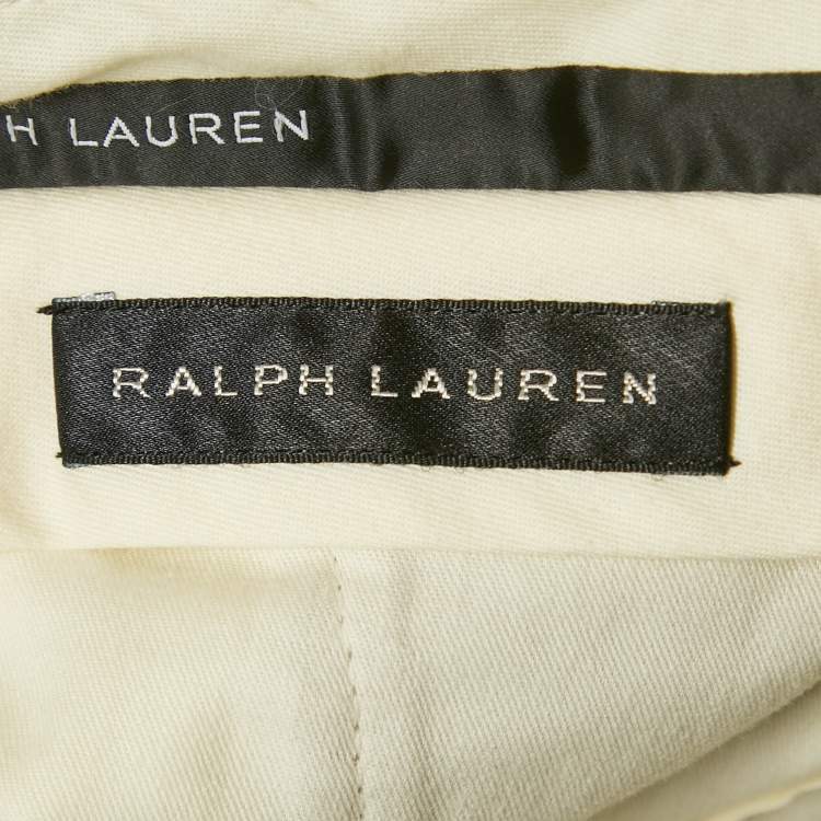 Pre Owned Ralph Lauren Brown Corduroy Trousers M