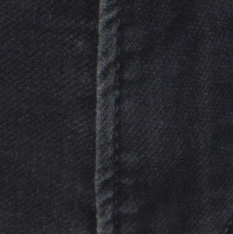Pre Owned Ralph Lauren Charcoal Grey Denim Slim Fit Piston Moto Jeans M