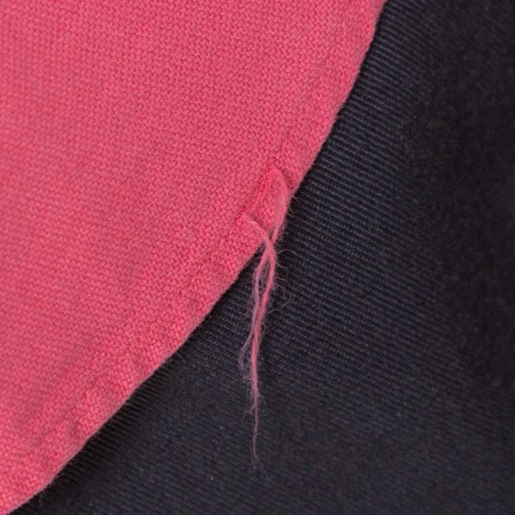 Pre Owned Ralph Lauren Coral Pink Cotton Short Sleeve Slim Fit Shirt M