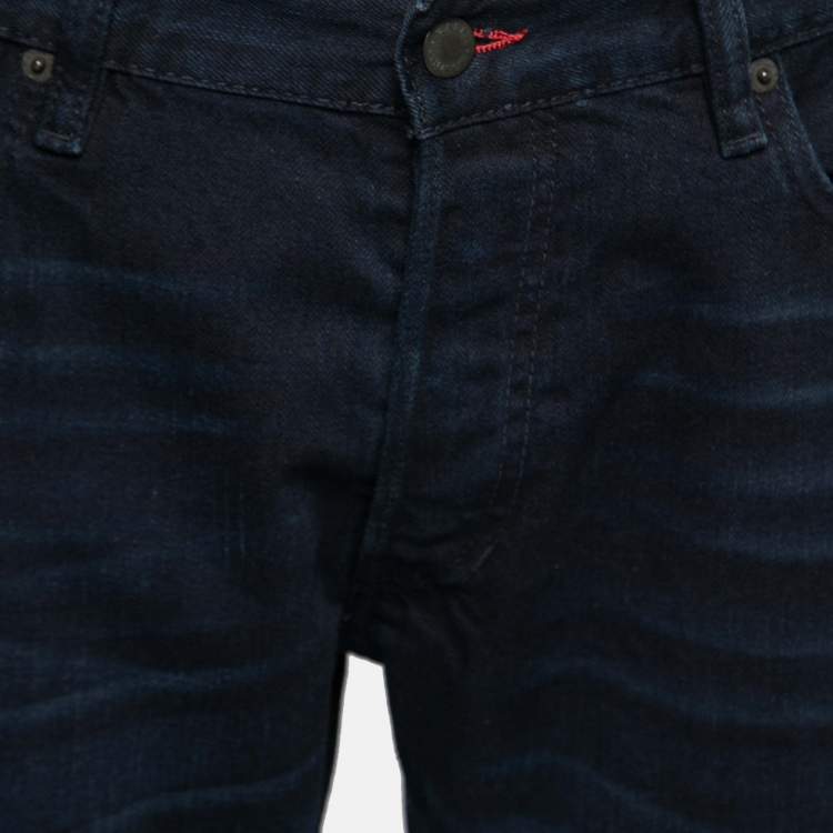 Pre Owned Ralph Lauren Blue Denim Slim Fit Jeans L Waist 34