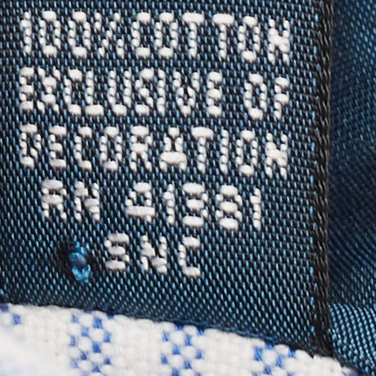 Pre Owned Ralph Lauren Blue Striped Cotton Full Sleeve Classic Fit Shirt M