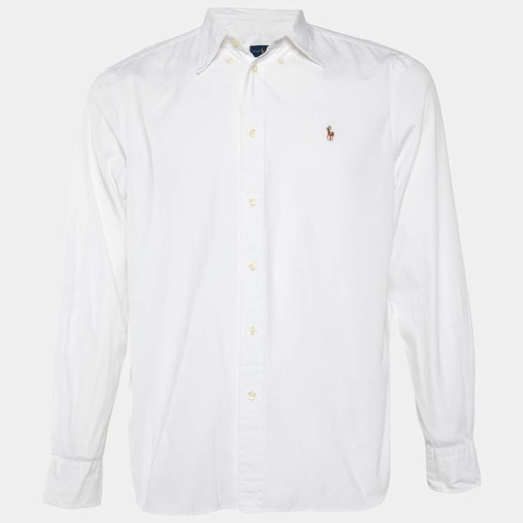 Preloved Men's Shirt - White - L
