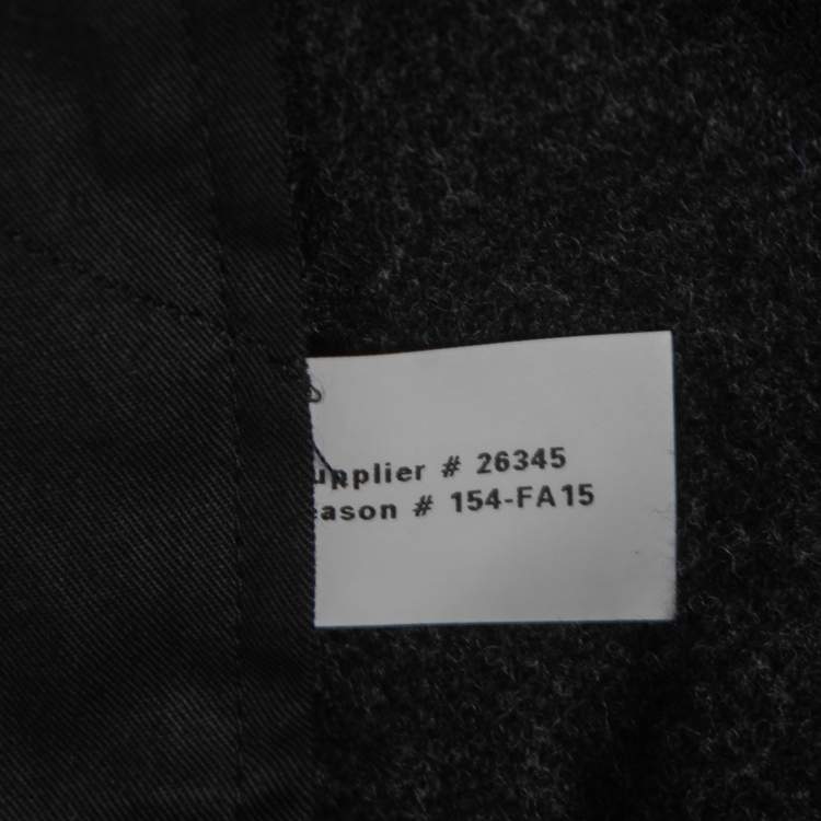 Pre Owned Ralph Lauren Grey Wool Trousers XL