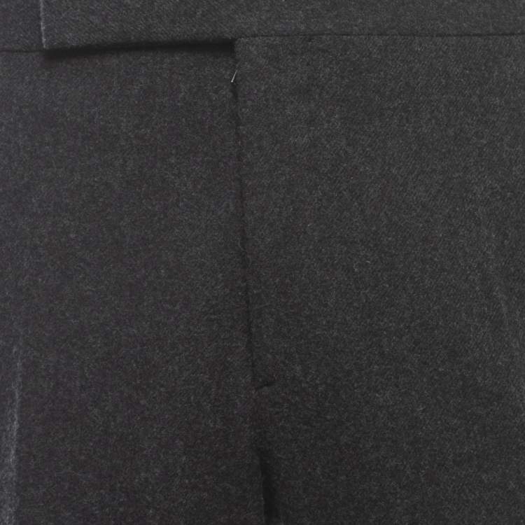 Pre Owned Ralph Lauren Grey Wool Trousers XL