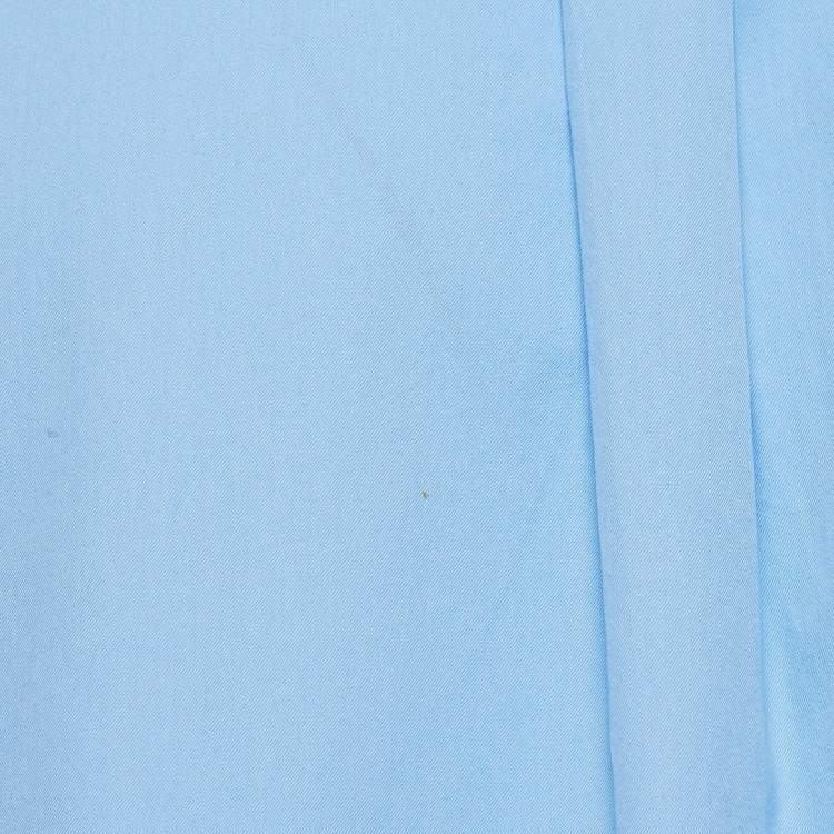 Pre Owned Polo Ralph Lauren Blue Cotton Beach Shirt XXL