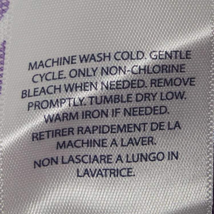 Pre Owned Ralph Lauren Purple Striped Cotton Buttoned Down Shirt M