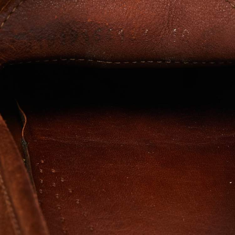 Pre Owned Ralph Lauren Brown Suede Penny Loafers Size 44
