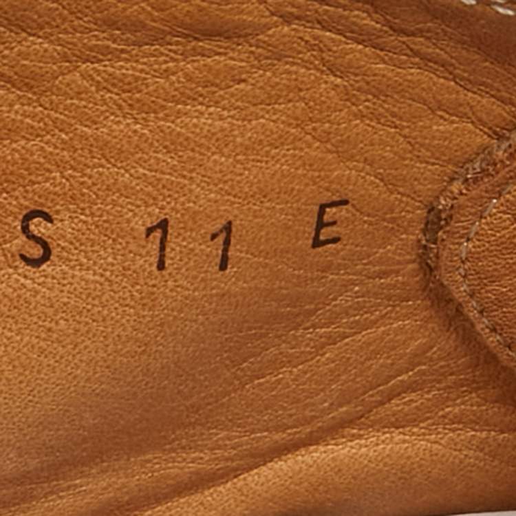 Pre Owned Ralph Lauren Brown Suede Ankle High Boots Size 44