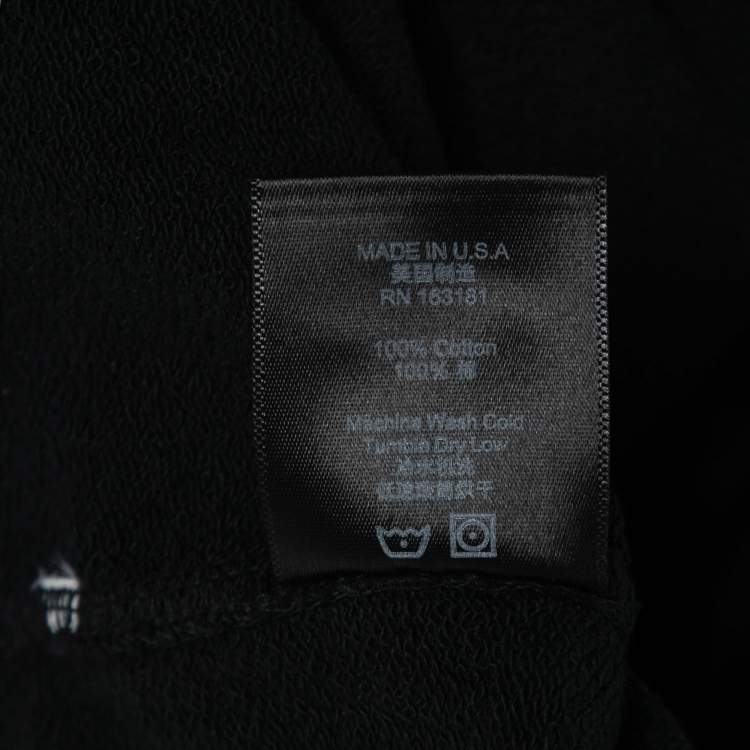 Pre Owned Rhude Black Cotton Shorts M