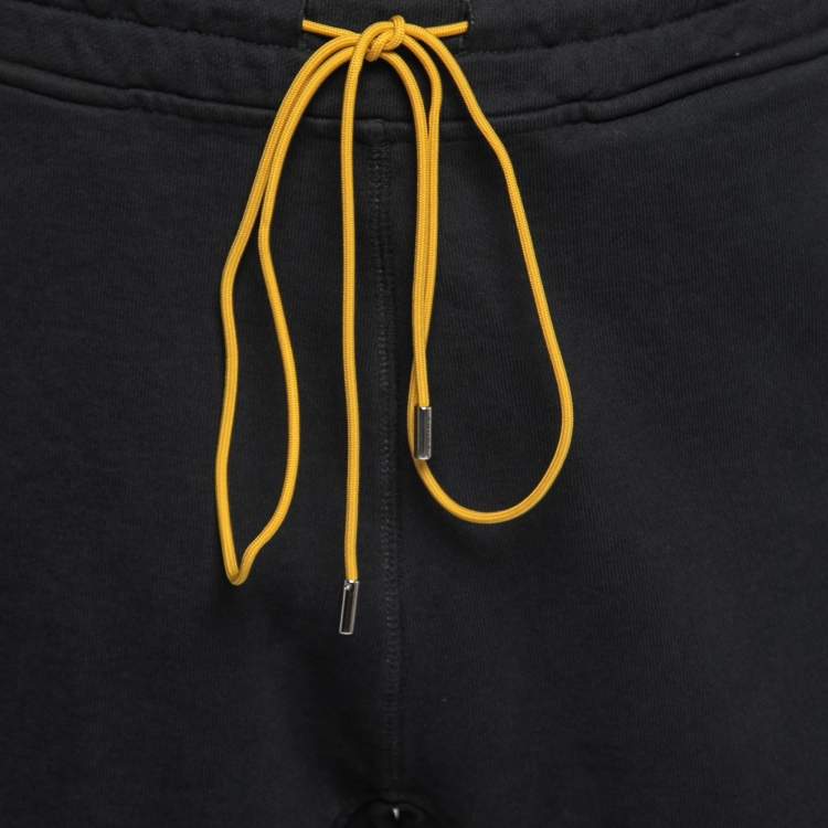 Pre Owned Rhude Black Cotton Shorts M