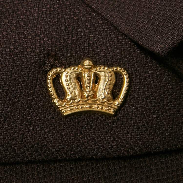 Pre Owned Ricci Di Napoli Burgundy Wool Slim Fit Suit Set XXL/XL 