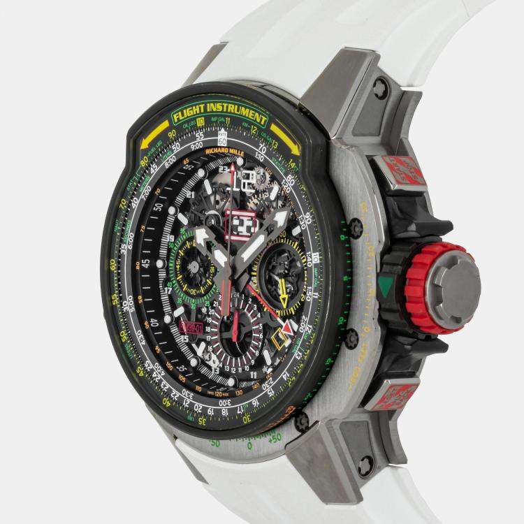 Pre Owned Pre-Owned Richard Mille RM39-01 Aviation RM39-01 AN TI Automatic  50 mm