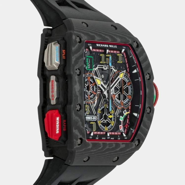 Pre Owned Pre-Owned Richard Mille RM65-01 Split Chronograph RM65-01 CA Automatic 50 mmx44 mm