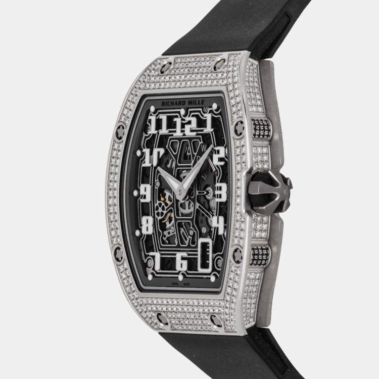 Pre Owned Pre-Owned Richard Mille RM67-01 Extra Flat RM67-01 WG DIA Automatic 38 mmx47 mm