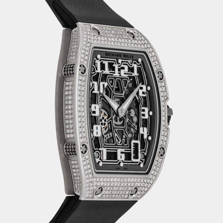 Pre Owned Pre-Owned Richard Mille RM67-01 Extra Flat RM67-01 WG DIA Automatic 38 mmx47 mm
