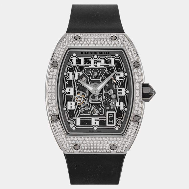Pre Owned Pre-Owned Richard Mille RM67-01 Extra Flat RM67-01 WG DIA Automatic 38 mmx47 mm