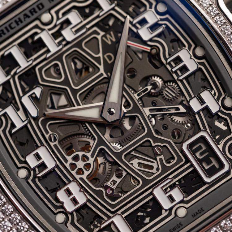 Pre Owned Pre-Owned Richard Mille RM67-01 Extra Flat RM67-01 WG DIA Automatic 38 mmx47 mm