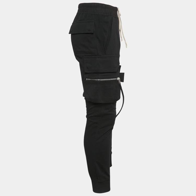 Rick Owens 18SS Mastodon Cargo BA 52 黒 Black Mastodon Cargo Pants by Rick Owens on Sale