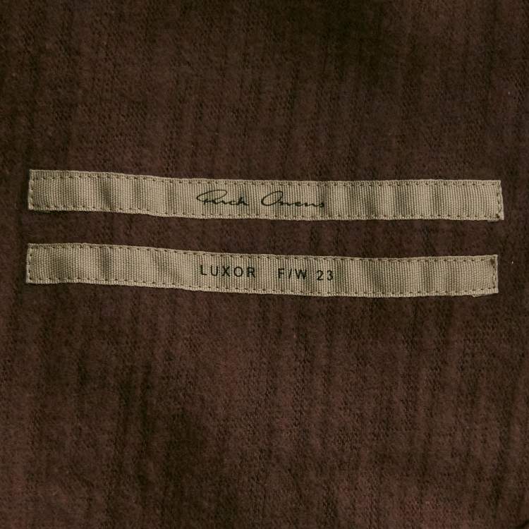 Pre Owned Rick Owens Purple Cotton Splintered Peter Sweatshirt S