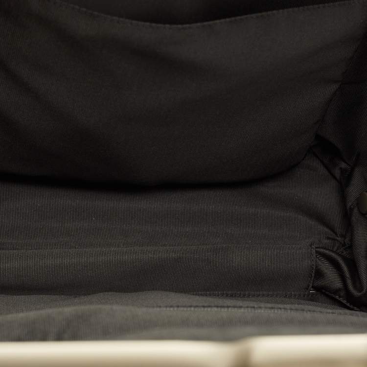 Pre Owned Rimowa x Adidas Metallic Beige Aluminium NMD Backpack