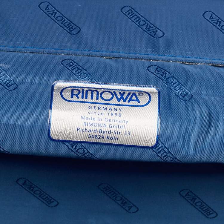 Pre Owned Rimowa Check-In L Silver Aluminium Luggage