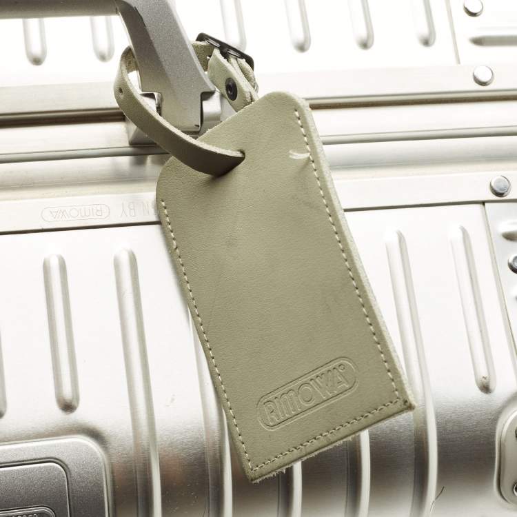 Pre Owned Rimowa Check-In L Silver Aluminium Luggage