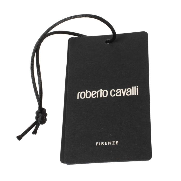 Pre Owned Roberto Cavalli Maroon/Black Zebra Print Fabric and Leather Mini Backpack