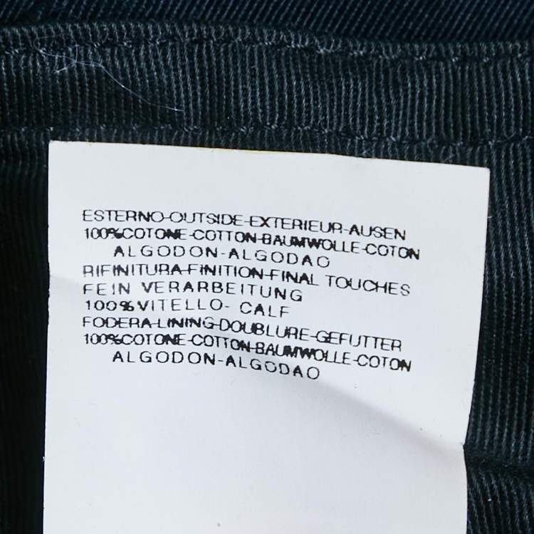 Pre Owned Roberto Cavalli Blue Gabardine Belted Bermuda Shorts M