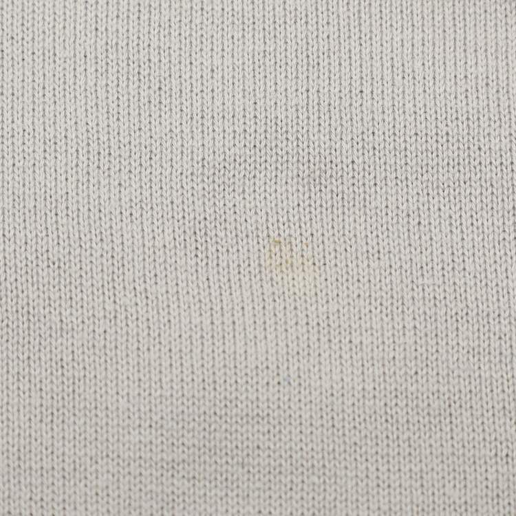 Pre Owned Roberto Cavalli Tri Color Rib Knit Cardigan M