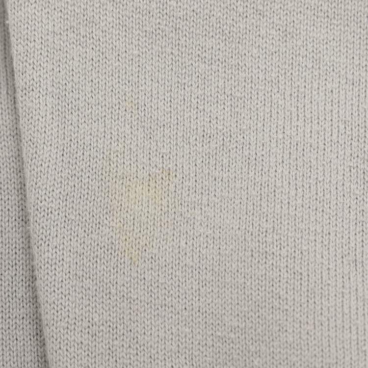 Pre Owned Roberto Cavalli Tri Color Rib Knit Cardigan M