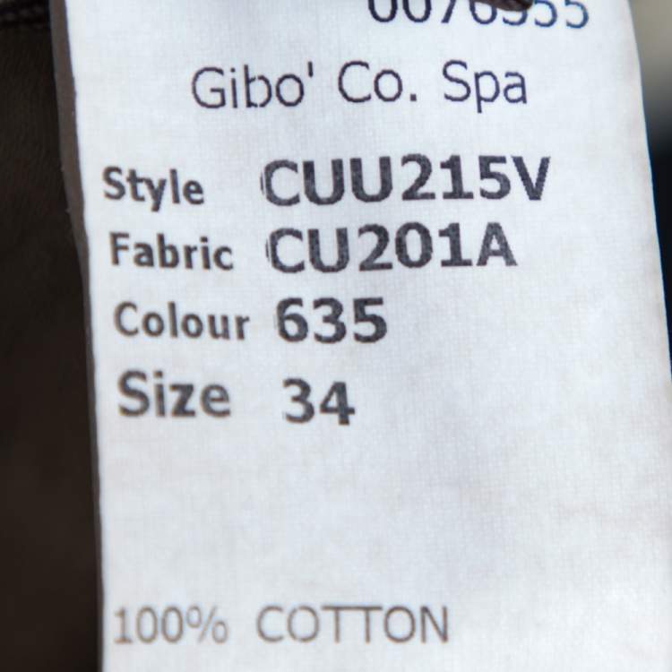 Pre Owned Roberto Cavalli Beige Distressed Denim Contrast Trim Detail Jeans L