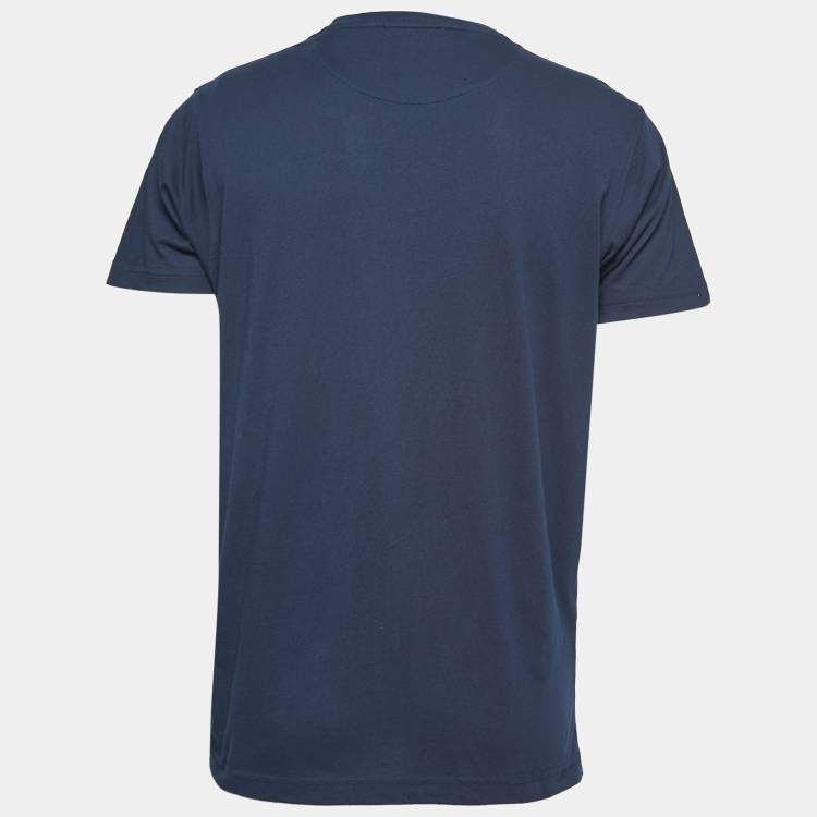 Preloved Men's T-Shirt - Blue - XL
