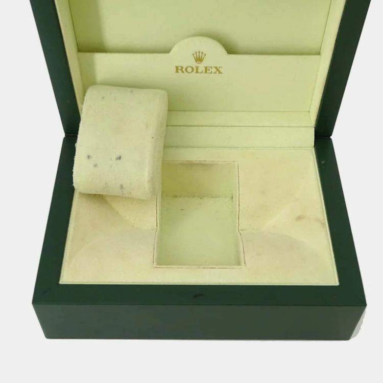 Pre Owned Rolex Champagne 18k Yellow Gold Stainless Steel, Diamond Datejust 116233 Automatic Men's Wristwatch 36 mm
