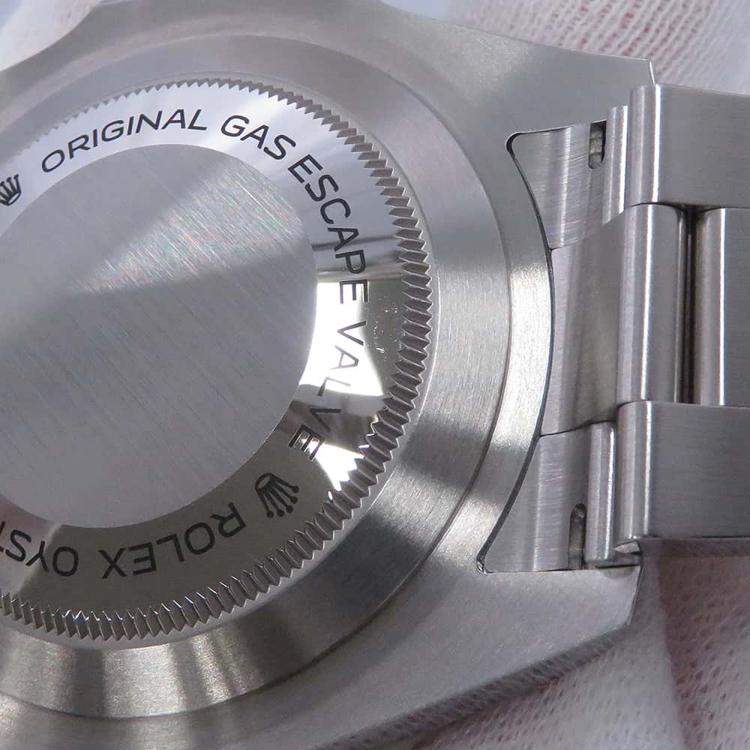 مملوكة مسبقًا Rolex Black Stainless Steel Sea-Dweller 126600 Automatic Men's Wristwatch 43 mm