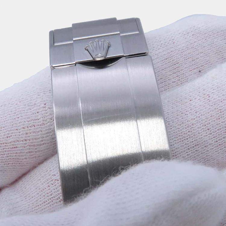 مملوكة مسبقًا Rolex Black Stainless Steel Sea-Dweller 126600 Automatic Men's Wristwatch 43 mm